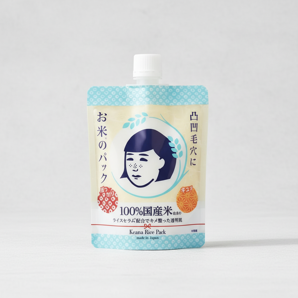 Keana nadeshiko rice pack · mascarilla wash-Off de arroz japonés 100%