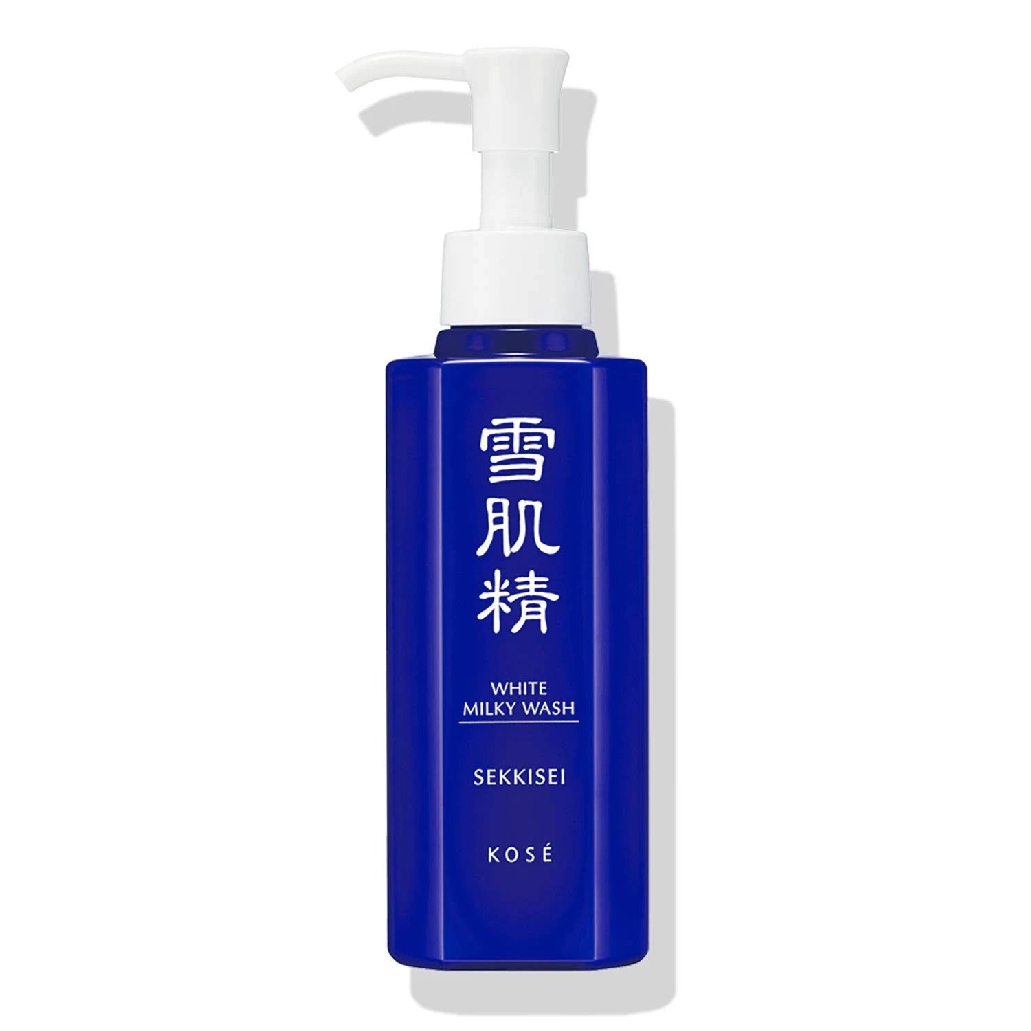 Kosé sekkisei white milky wash · espuma limpiadora japonesa de textura láctea con extracto de coix